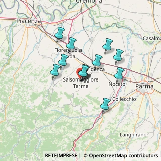 Mappa Via Privata Tuberti, 43039 Salsomaggiore Terme PR, Italia (10.53)