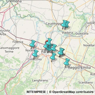 Mappa Via San Leonardo, 43123 Parma PR, Italia (10.58917)
