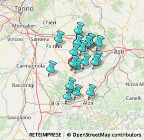 Mappa SP San Vito, 12046 Montà CN (9.582)