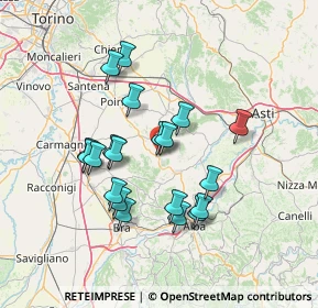 Mappa SP San Vito, 12046 Montà CN (12.794)