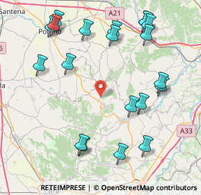 Mappa SP San Vito, 12046 Montà CN (9.869)