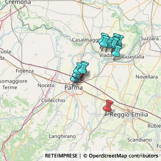 Mappa Strada Burla, 43122 Parma PR, Italia (11.49867)