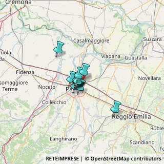 Mappa Strada Burla, 43122 Parma PR, Italia (6.4225)