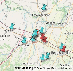 Mappa Strada Burla, 43122 Parma PR, Italia (13.83857)