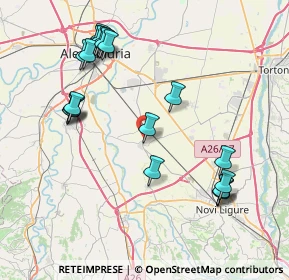 Mappa Viale Santa Croce, 15062 Bosco Marengo AL, Italia (8.8195)