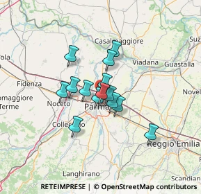 Mappa Strada Comunale Paradigna, 43122 Parma PR, Italia (8.77357)