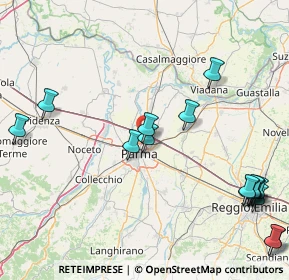 Mappa Strada Comunale Paradigna, 43122 Parma PR, Italia (21.8475)