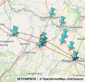 Mappa Strada Comunale Paradigna, 43122 Parma PR, Italia (15.93929)