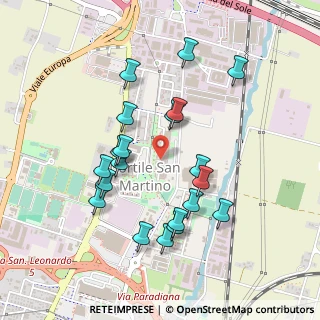 Mappa Strada Comunale Paradigna, 43122 Parma PR, Italia (0.4575)