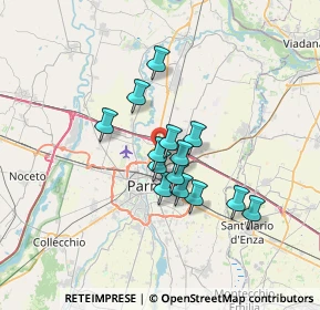 Mappa Strada Comunale Paradigna, 43122 Parma PR, Italia (5.02286)