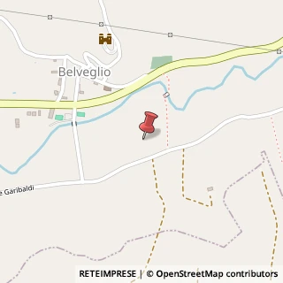 Mappa Via Garibaldi, 9, 14040 Belveglio, Asti (Piemonte)