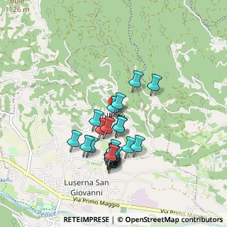 Mappa Località Brich, 10062 Luserna San Giovanni TO, Italia (0.79565)