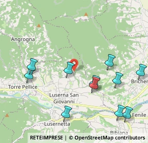 Mappa Località Brich, 10062 Luserna San Giovanni TO, Italia (2.36455)