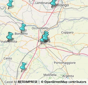 Mappa Via Otello Putinati, 44123 Ferrara FE, Italia (19.52)
