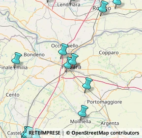 Mappa Via Otello Putinati, 44123 Ferrara FE, Italia (29.028)
