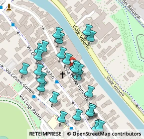 Mappa Via Otello Putinati, 44123 Ferrara FE, Italia (0.11481)