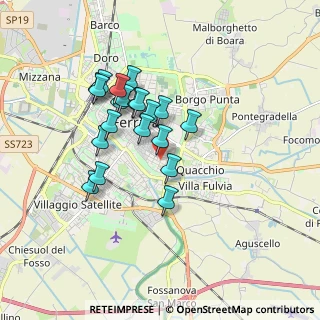 Mappa Via XX Settembre, 44121 Ferrara FE, Italia (1.5095)