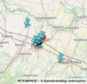 Mappa Via Bogolese, 43122 Chiozzola PR, Italia (7.76667)
