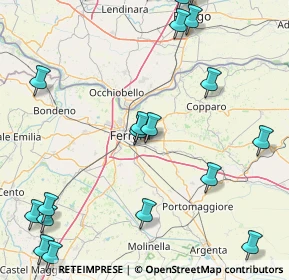 Mappa Via Pomposa, 44123 Ferrara FE, Italia (23.6925)