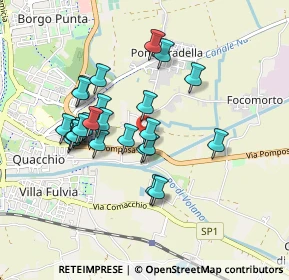 Mappa Via Pomposa, 44123 Ferrara FE, Italia (0.788)