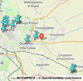 Mappa Via Pomposa, 44123 Ferrara FE, Italia (3.10909)