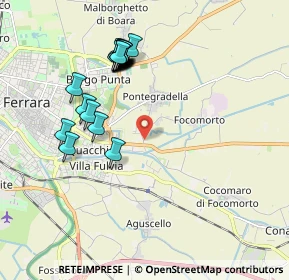 Mappa Via Pomposa, 44123 Ferrara FE, Italia (1.9555)