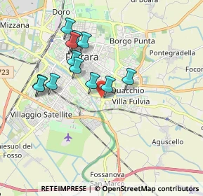 Mappa Piazza S. Giorgio, 44124 Ferrara FE, Italia (1.6925)
