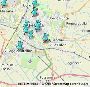 Mappa Piazza S. Giorgio, 44124 Ferrara FE, Italia (2.185)