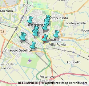 Mappa Piazza S. Giorgio, 44124 Ferrara FE, Italia (1.28308)