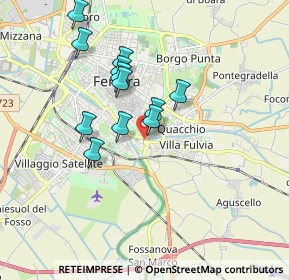 Mappa Piazza S. Giorgio, 44124 Ferrara FE, Italia (1.53833)