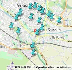 Mappa Piazza S. Giorgio, 44124 Ferrara FE, Italia (1.054)