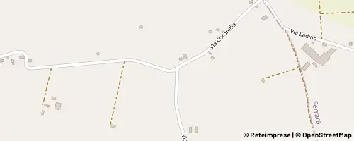 Mappa Vigarano Mainarda