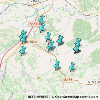 Mappa Via S. Rocco, 14048 Montegrosso AT, Italia (3.5065)