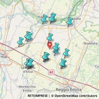 Mappa Via Fontanese, 42024 Castelnovo di Sotto RE, Italia (7.5185)