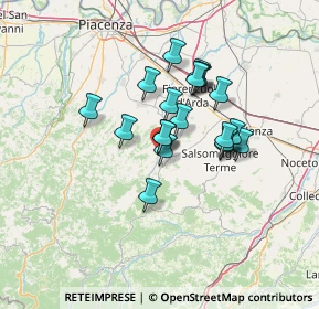 Mappa Via Don Vincenzo Molinari, 29018 Lugagnano Val D'arda PC, Italia (10.32)