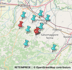 Mappa Via Don Vincenzo Molinari, 29018 Lugagnano Val D'arda PC, Italia (11.08091)