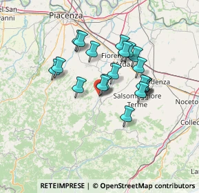 Mappa Via Don Vincenzo Molinari, 29018 Lugagnano Val D'arda PC, Italia (11.425)