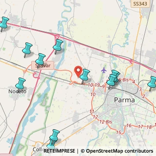 Mappa Via Ciro Menotti, 43125 Parma PR, Italia (5.73167)