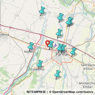 Mappa Via Ciro Menotti, 43125 Parma PR, Italia (7.99417)
