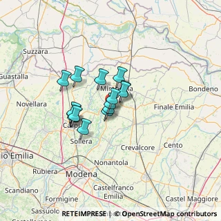 Mappa SP 5, 41036 Medolla MO, Italia (8.59267)