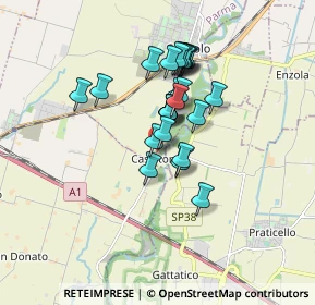 Mappa Strada del Canale, 43058 Sorbolo PR, Italia (1.28)