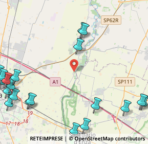 Mappa Strada del Canale, 43058 Sorbolo PR, Italia (6.6175)