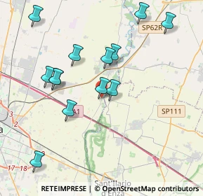 Mappa Strada del Canale, 43058 Sorbolo PR, Italia (4.08385)