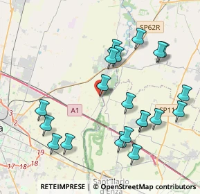 Mappa Strada del Canale, 43058 Sorbolo PR, Italia (4.4005)