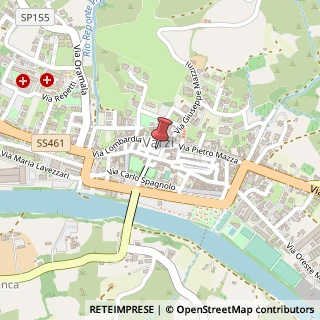Mappa Piazza Umberto I, 25, 27057 Varzi, Pavia (Lombardia)