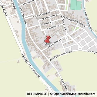 Mappa Via Felice Cavallotti, 144, 44021 Codigoro FE, Italia, 44021 Agna, Padova (Veneto)