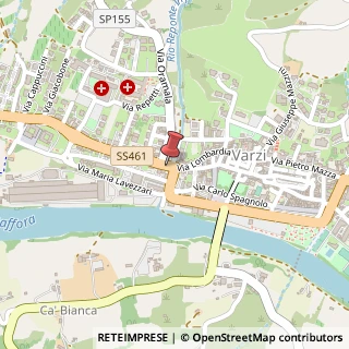 Mappa Piazza Guglielmo Marconi, 1, 27057 Varzi, Pavia (Lombardia)