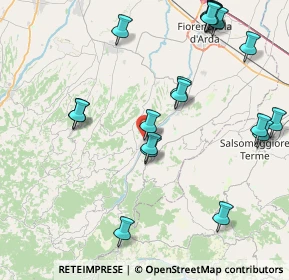 Mappa Via Enrico Fermi, 29018 Lugagnano Val D'arda PC, Italia (9.8865)