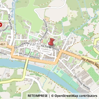 Mappa Via Pietro Mazza, 24, 27057 Varzi, Pavia (Lombardia)