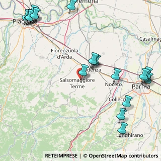 Mappa Via Leon D'Oro, 43039 Salsomaggiore Terme PR, Italia (24.065)